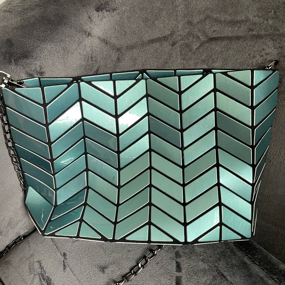 Patricia Luca geometric crossbody/wrist bag